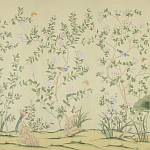 Обои ручная роспись Askew Verdigris  варинант исполнения - 5 | Loft Concept в Твери