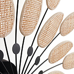 Настенный светильник с плетеным декором Wicker Leaves Wall Lamp варинант исполнения - 3 | Loft Concept в Твери