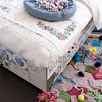 Дизайнерская кровать с системой хранения варинант исполнения - 4 | Loft Concept в Твери