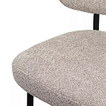 Стул мягкий с серо-бежевой буклированной обивкой Inspiration from Provence варинант исполнения - 6 | Loft Concept в Твери