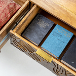 Комод с выдвижными ящиками и фактурным фасадом Termite варинант исполнения - 6 | Loft Concept в Твери