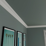 Гладкий карниз KT-63 варинант исполнения - 2 | Loft Concept в Твери