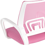 Офисное кресло с основанием из белого пластика Desk chairs Pink варинант исполнения - 7 | Loft Concept в Твери