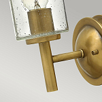 Бра с плафоном в форме цилиндра из прозрачного стекла с пузырьками Hinkley варинант исполнения - 3 | Loft Concept в Твери