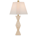 Настольная лампа с фигурным основанием Chiseled варинант исполнения - 3 | Loft Concept в Твери