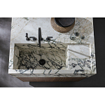 Кухонный гарнитур из массива дуба и камня Ratio Dada Engenereed варинант исполнения - 7 | Loft Concept в Твери