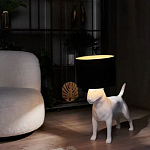 Лампа COLLECTION OF DOGS с абажуром Бультерьер варинант исполнения - 11 | Loft Concept в Твери