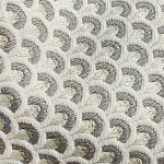 Мебельная ткань Жакард Чешуя бежевый цвет N 1050 варинант исполнения - 3 | Loft Concept в Твери