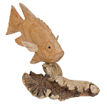 Статуэтка из дерева рыба Animals of the World варинант исполнения - 4 | Loft Concept в Твери