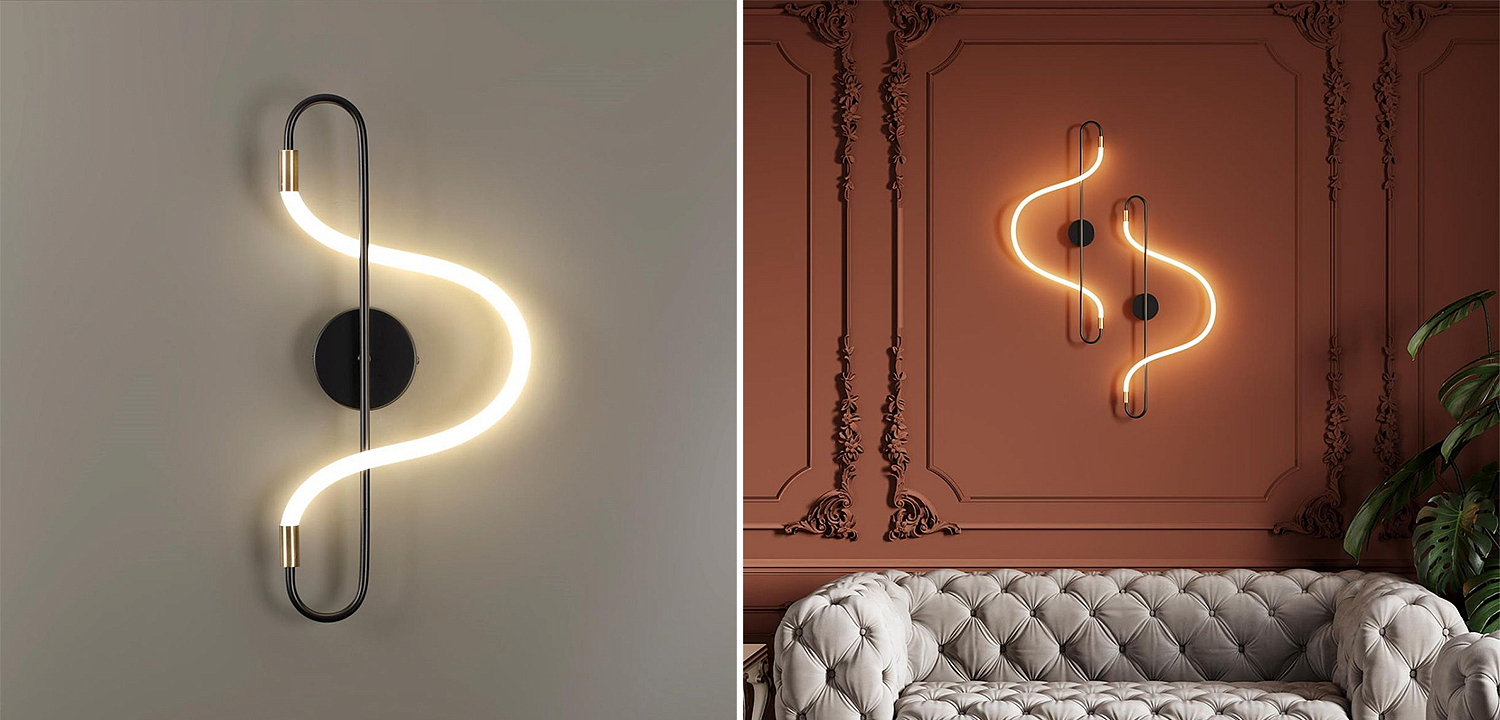 Бра GLORIFY WALL Black Wall lamp 50 Бра GLORIFY WALL Black Wall lamp 50 - Loft-Concept в Твери